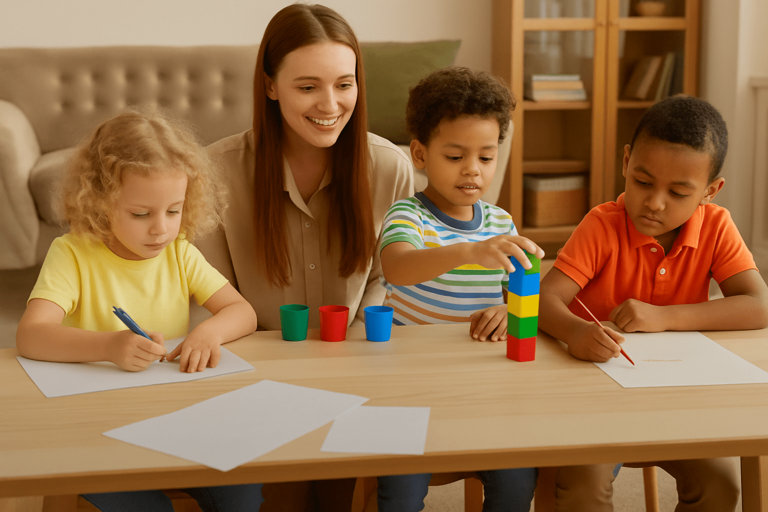 Preschool learning activities at home