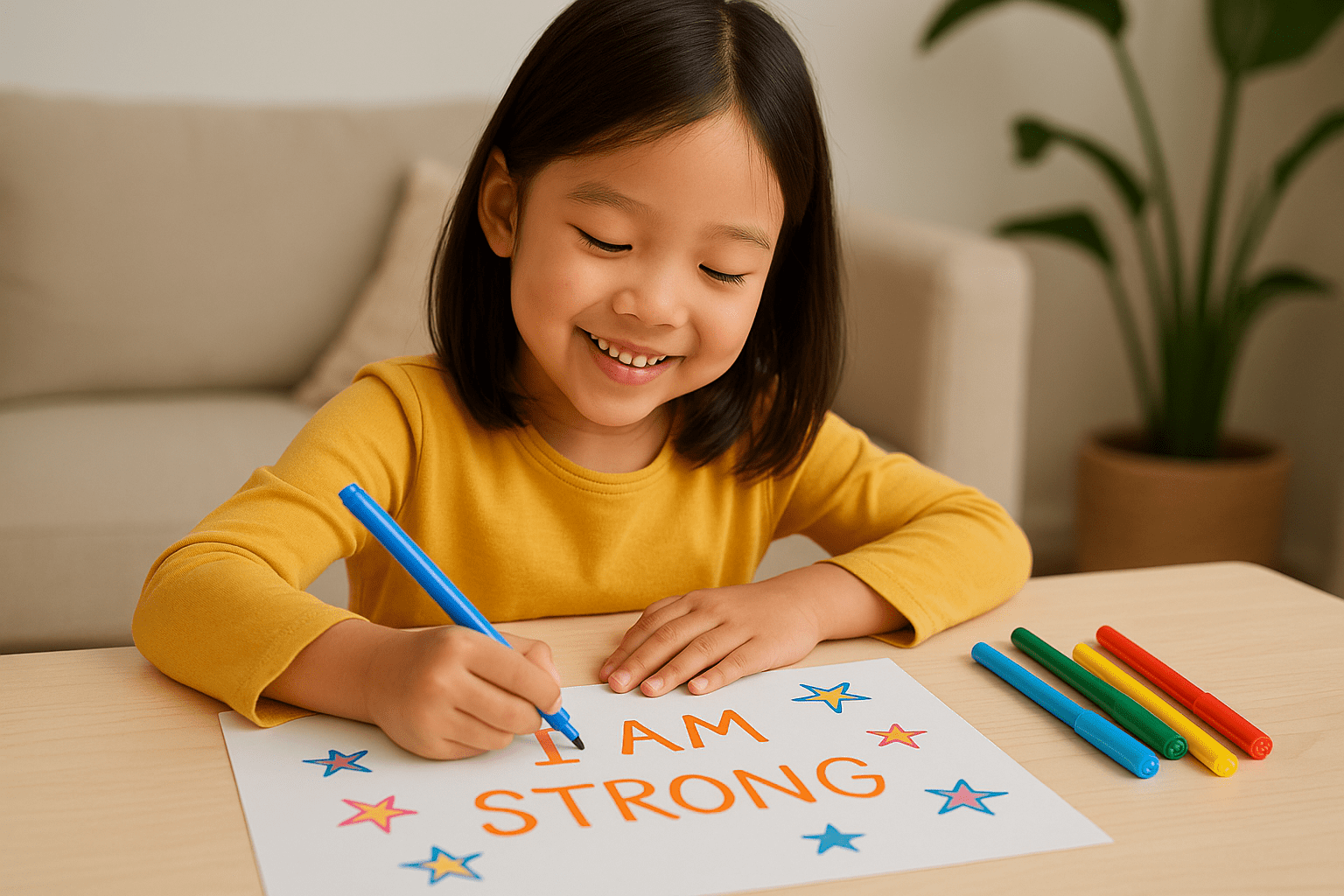 child self-esteem activities